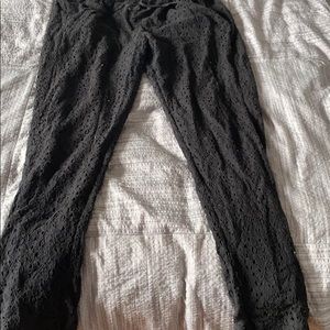 Lace pants